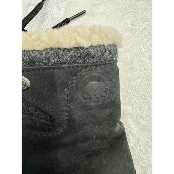 Sorel Size 9 Sneakchic Alpine Holiday Shearling Waterproof Cold Weather‎ Boots - Picture 11 of 16